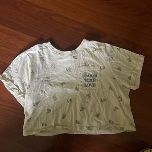 Cute summer daisy shirt with pocket